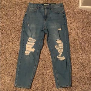 blue wild fable mom jeans